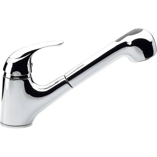 Sapho Keukenmengkraan Sapho Saly 1-hendel 20 cm met Uittrekbare Spray Chroom