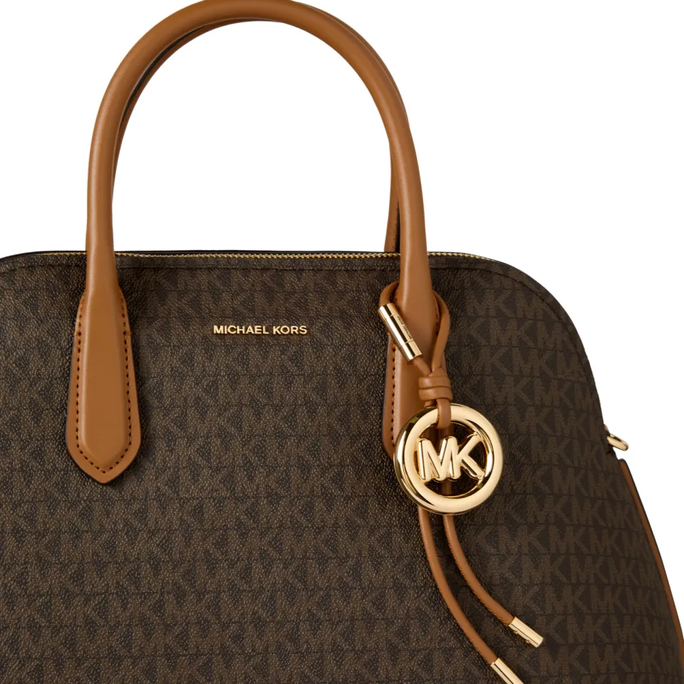 Michael Kors Freddie handtas donkerbruin, foto 6
