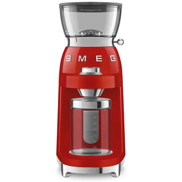 Smeg CGF03RDEU koffiemolen rood