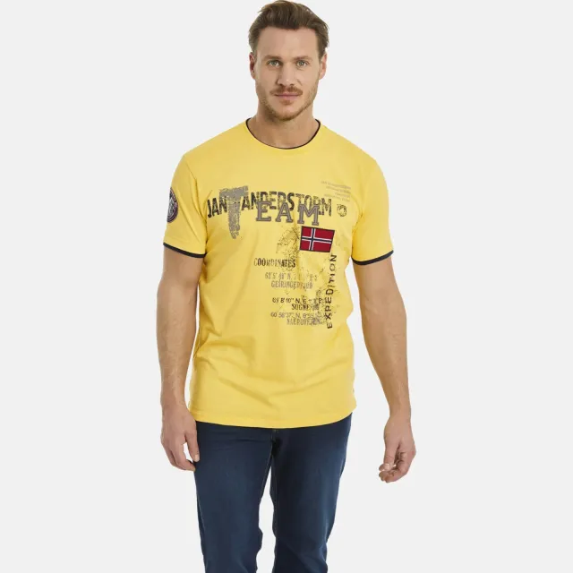 Jan Vanderstorm Sölve T-shirt geel