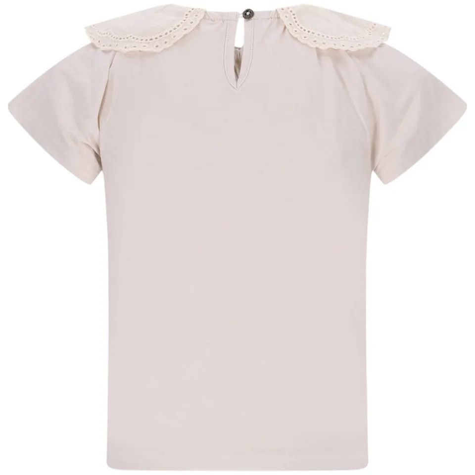 Like Flo T-shirt ecru broderie, foto 3