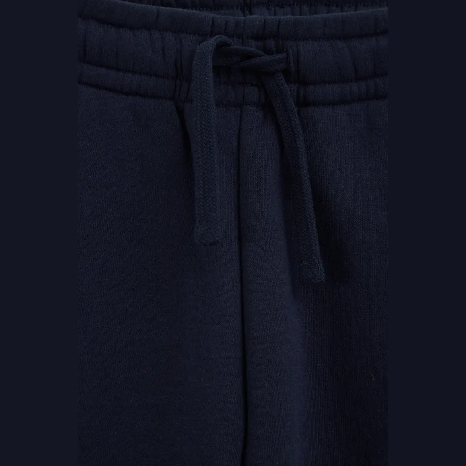 WE Fashion sweat tapered joggingbroek donkerblauw, foto 5
