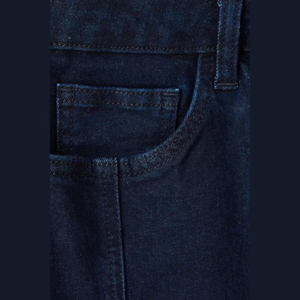 Mango TEEN wide leg jeans - donkerblauw, foto 2