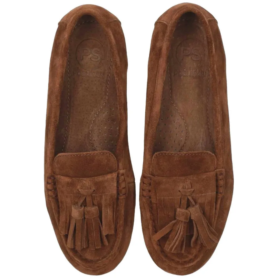 Poelman Taya suède mocassins - cognac, foto 4
