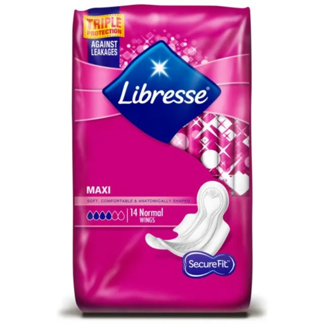 Libresse Maandverband Maxi Normal Wing 14 stuks