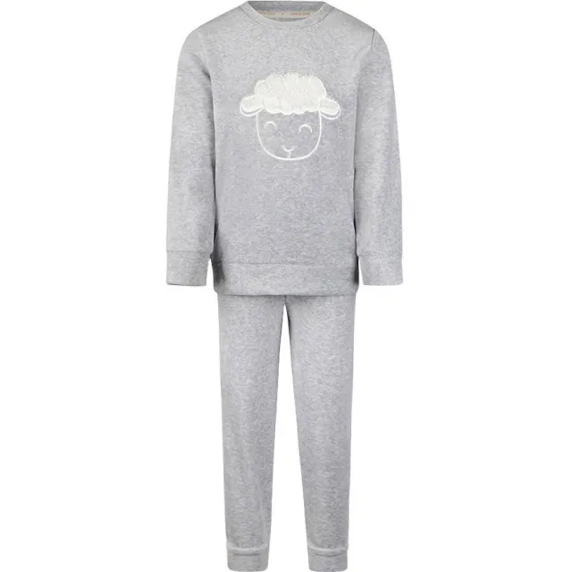 Charlie Choe pyjamaset grijs, foto 2