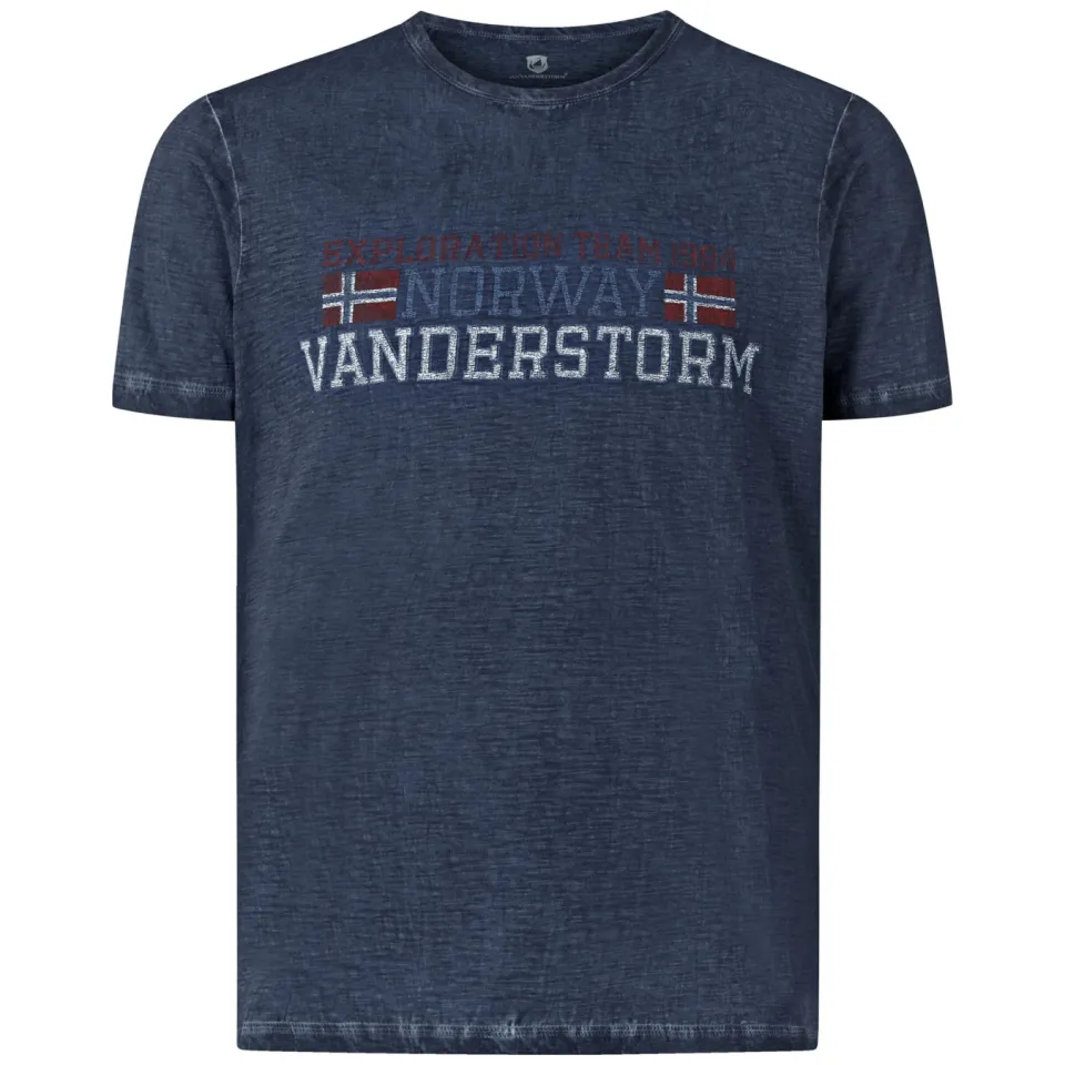 Jan Vanderstorm Diethelm T-shirt donkerblauw, foto 2