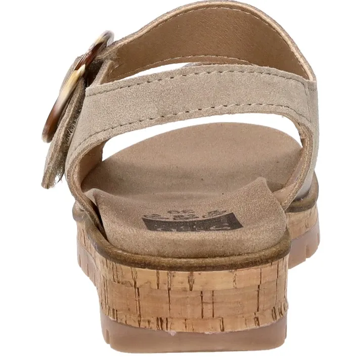 Sub55 Comfort Collection Mia 96 sandaal taupe, foto 4