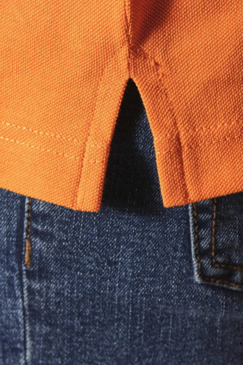Jan Vanderstorm polo Plus Size JAKOV oranje, foto 4