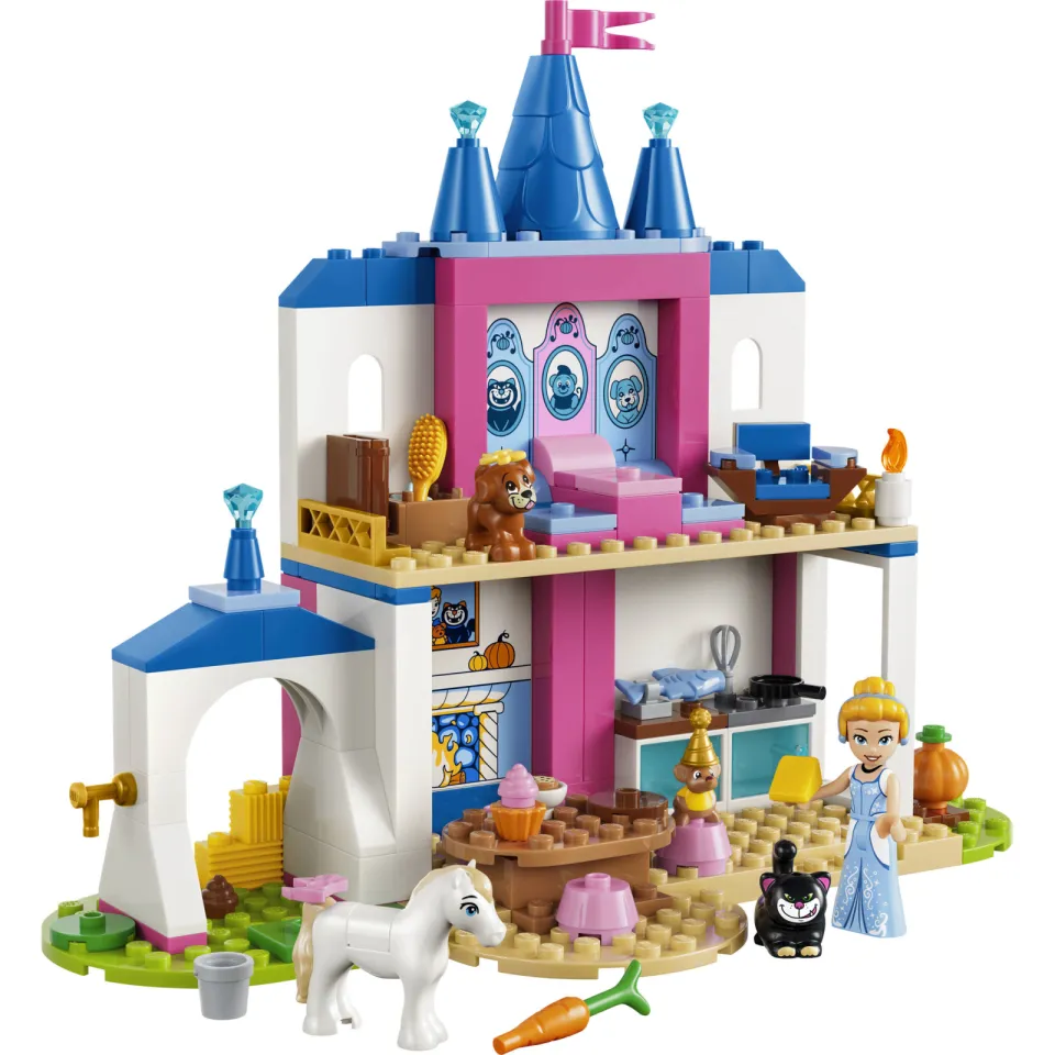 Lego Disney Princess Assepoesters kasteel met dierenvriendjes 43283, foto 6