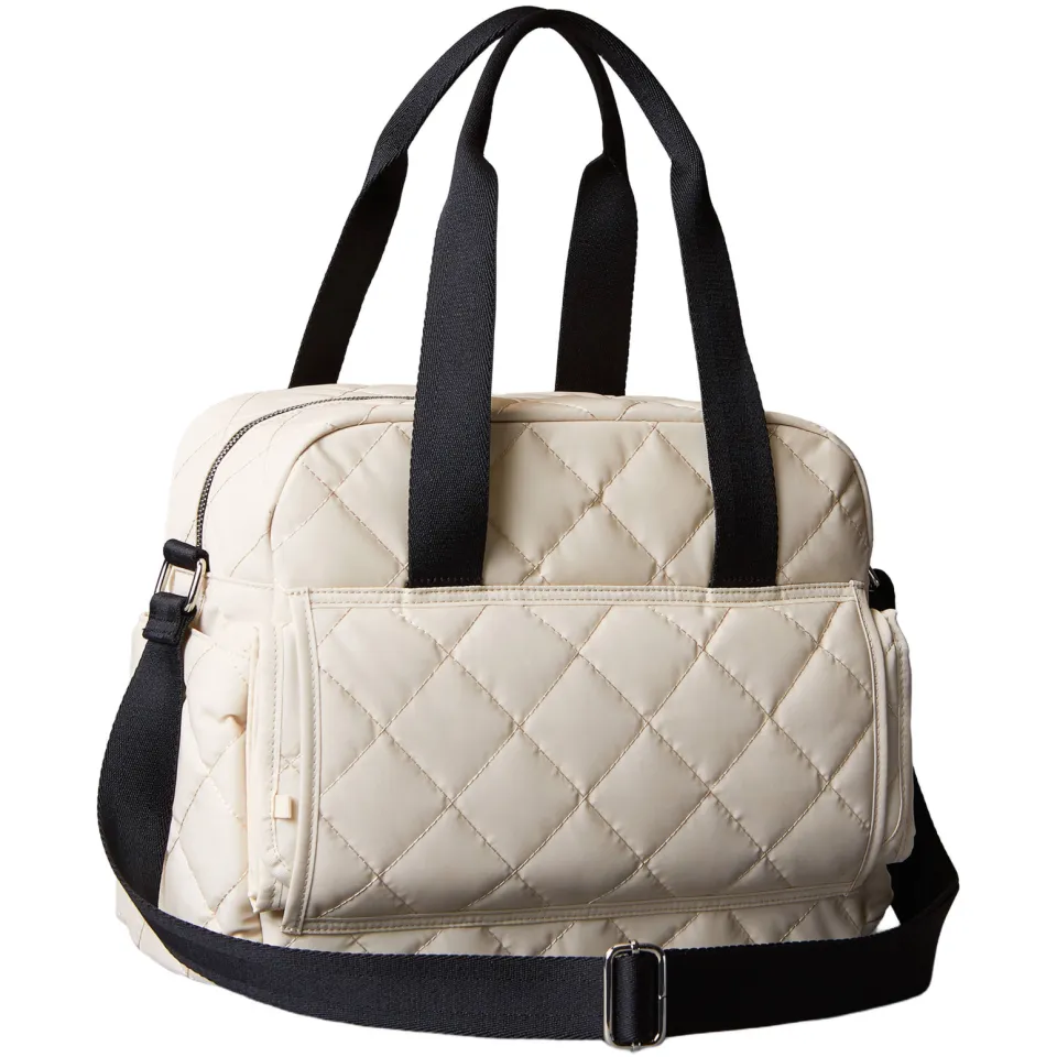 Calvin Klein quilted luiertas ecru, foto 2