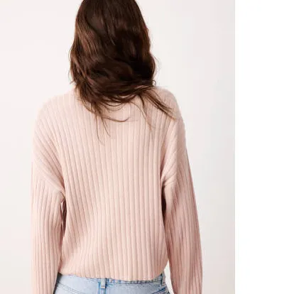 Mango TEEN gebreide trui - lichtroze, foto 4