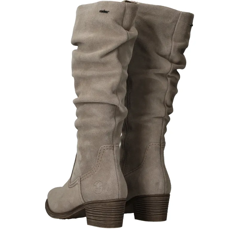 Rieker lange laarzen beige, foto 3