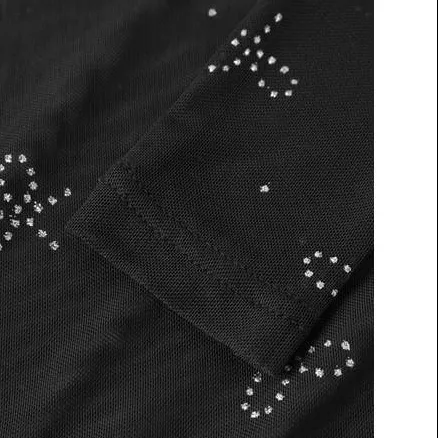 NAME IT KIDS top met glitters - zwart, foto 3