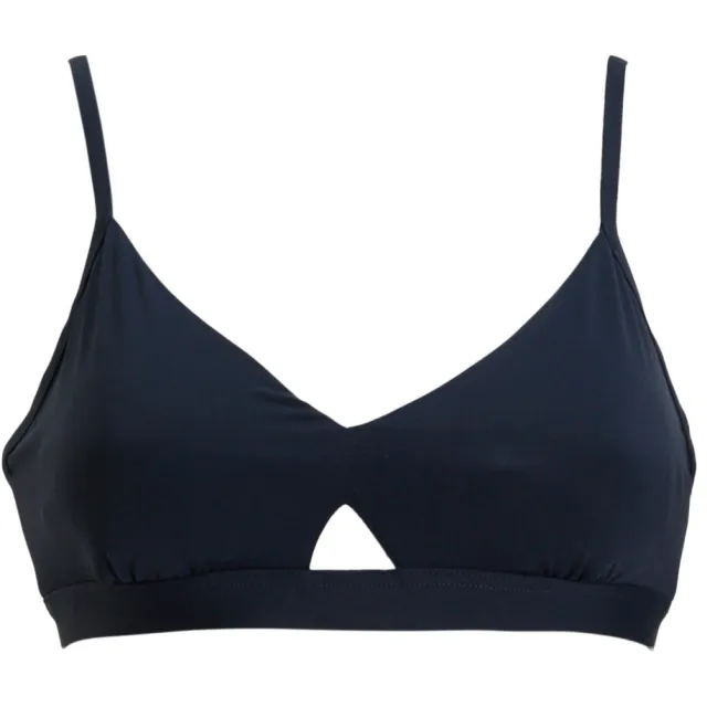 Seafolly Collective crop bikinitop donkerblauw blauw, foto 2