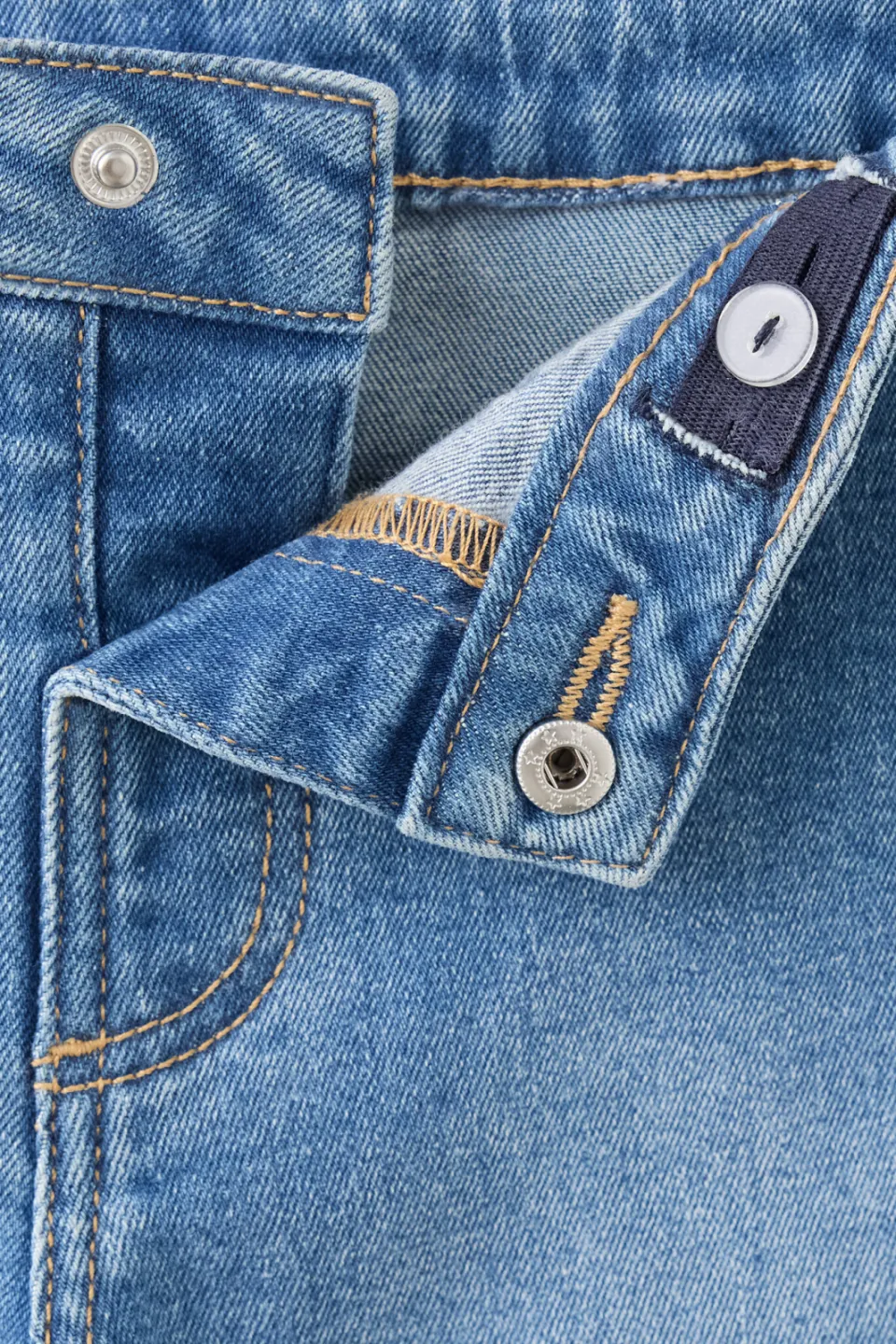 Mango Kids regular waist straight leg jeans - lichtblauw, foto 5