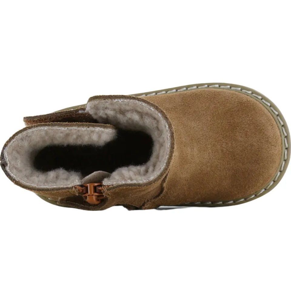Shoesme suède enkelboots - cognac, foto 5
