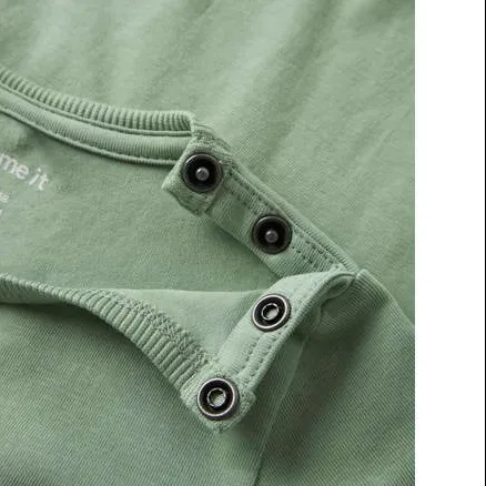 NAME IT BABY longsleeve met print groen, foto 3