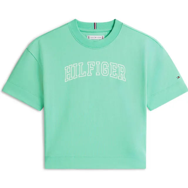 Tommy Hilfiger T-shirt tropisch groen, foto 2