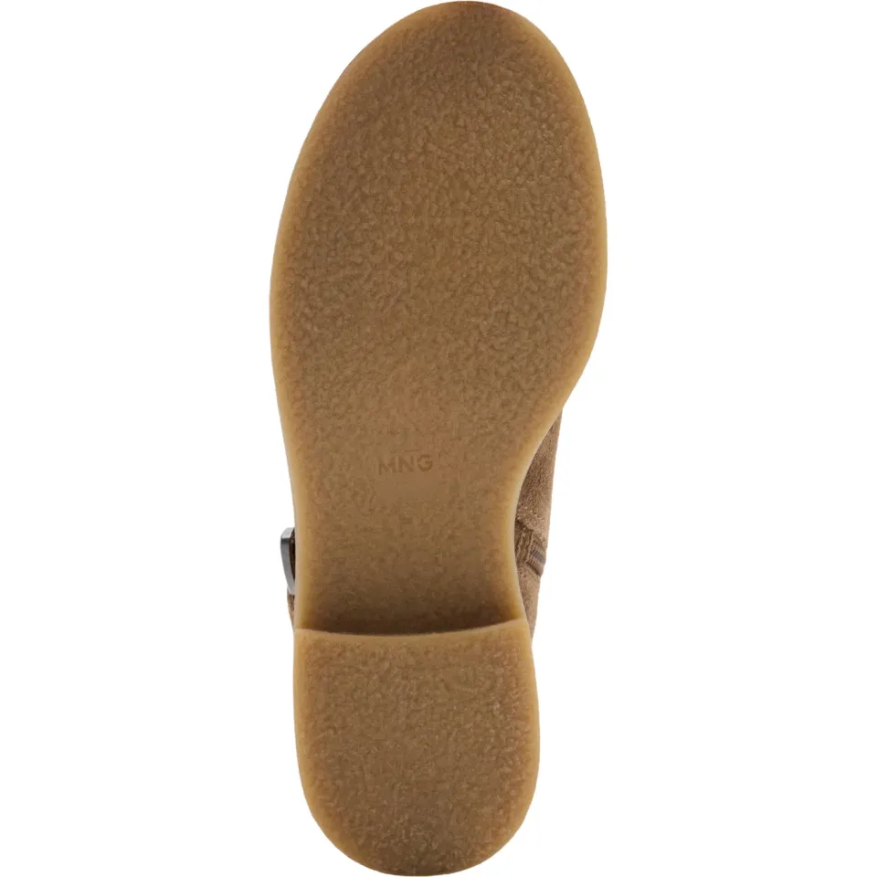 Mango Kids suède enkelboots - lichtbruin, foto 6
