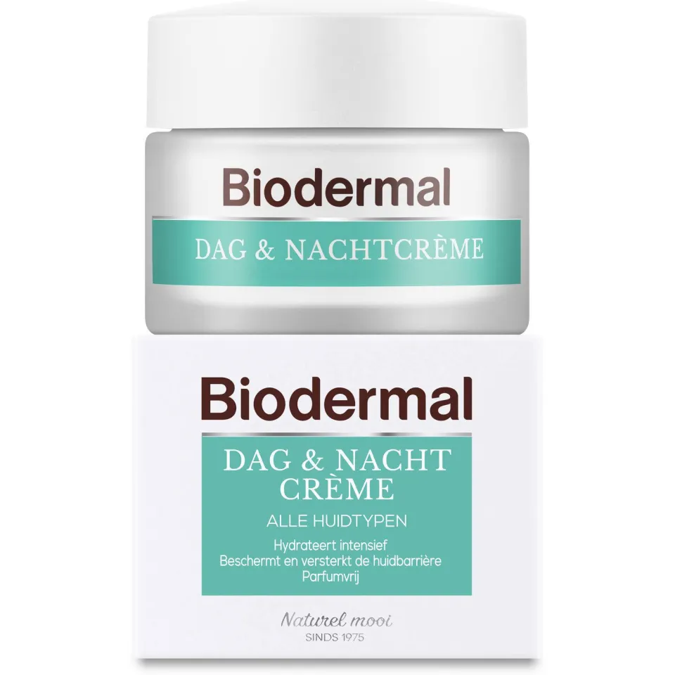 Biodermal Alle Huidtypen dag- & nachtcrème - 50 ml, foto 3