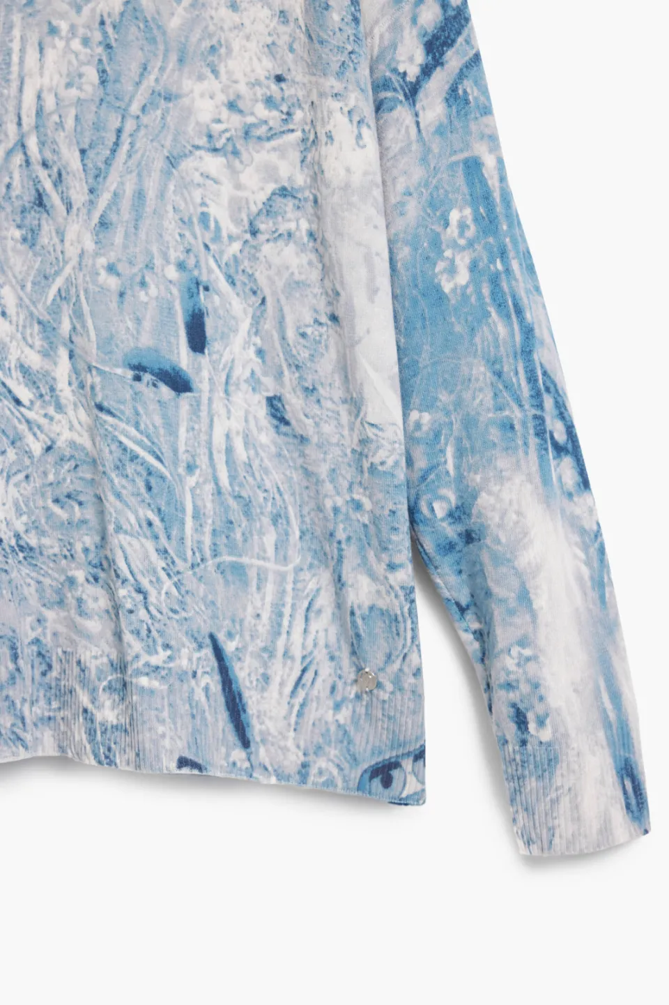 Desigual gebreide trui blauw, foto 5