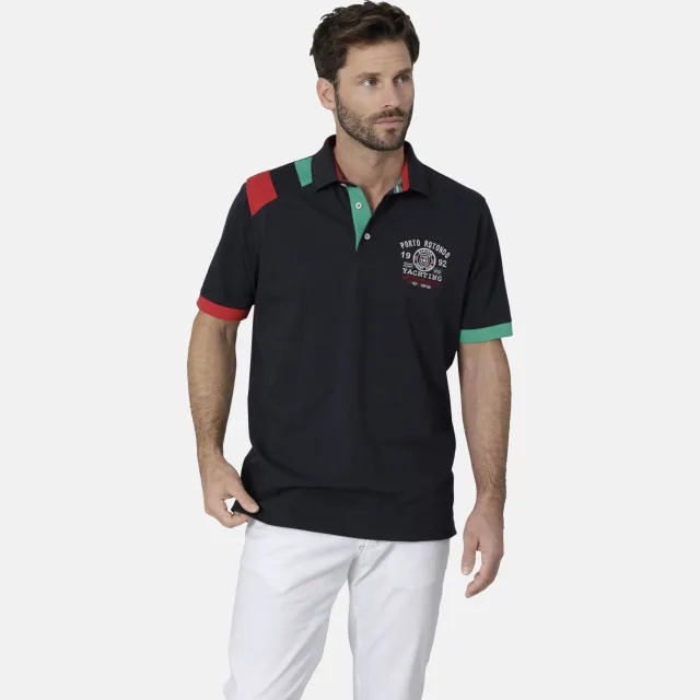 Babista regular polo donkerblauw