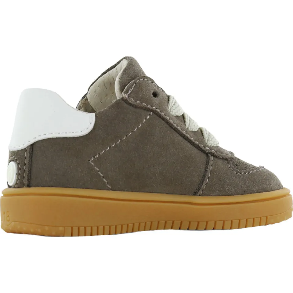 Shoesme suède sneakers - grijsbruin, foto 3