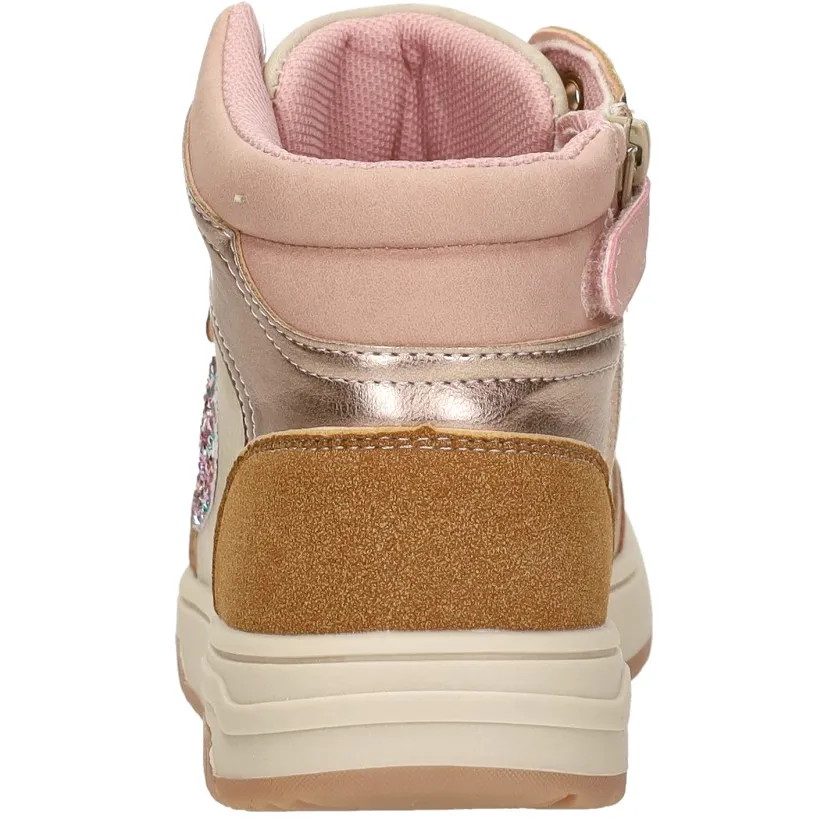 Keq veterschoen hoog beige, foto 4