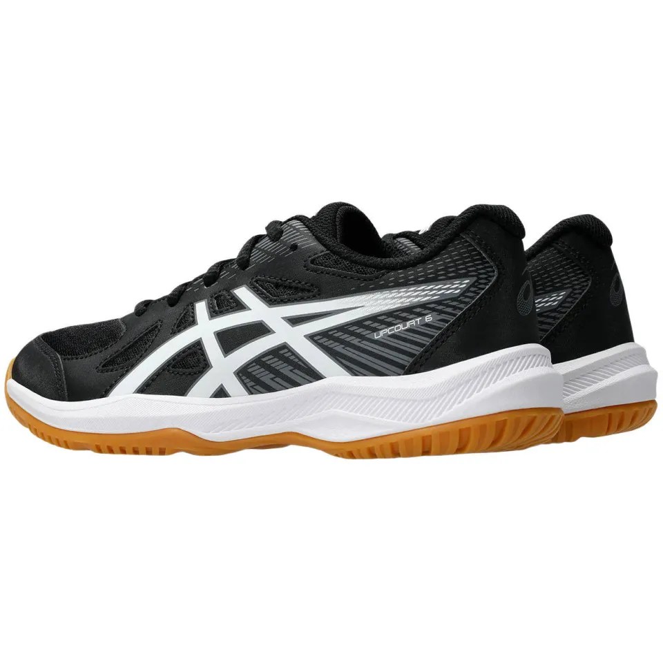 Asics Upcourt 6 mesh sportschoenen - zwart/wit, foto 5