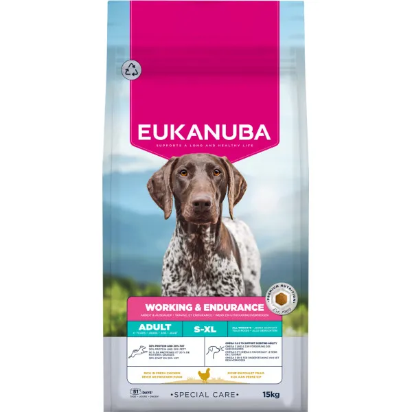 Eukanuba Special Care Adult Working & Endurance hondenvoer
