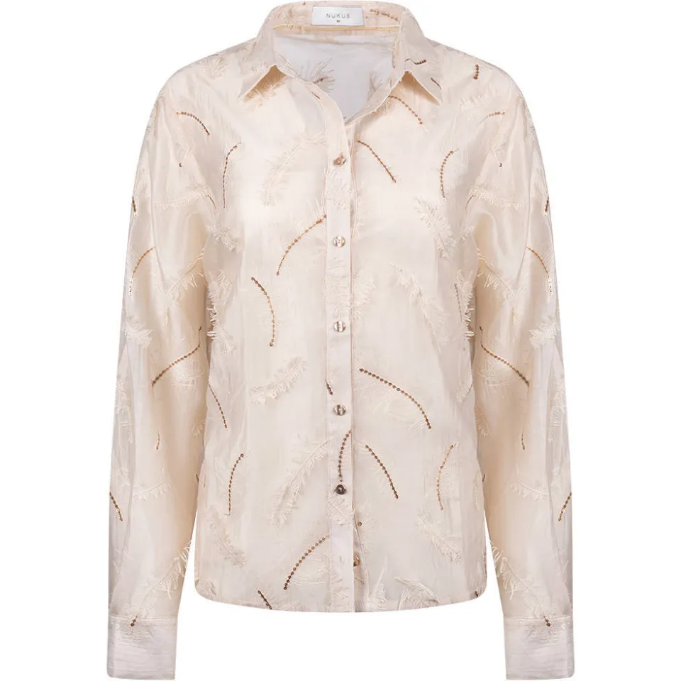 NUKUS Aysha blouse beige, foto 2