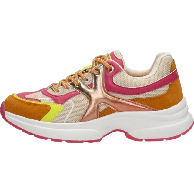 Mexx Loyce lage sneakers oranje, foto 2