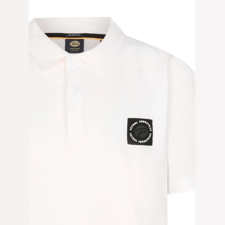 Petrol Industries pique polo wit, foto 7