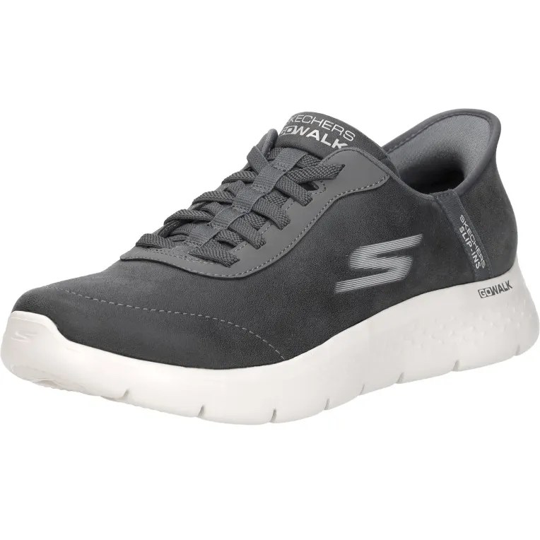 Skechers Go Walk Flex Slip-ins donkergrijs, foto 5