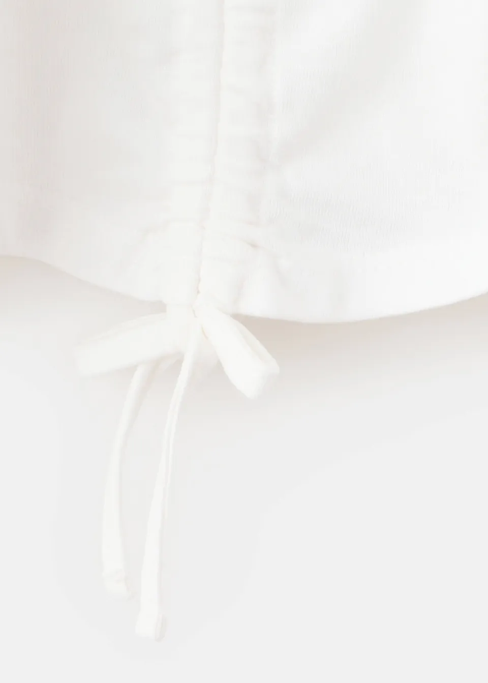 Mango longsleeve met plooien naturel wit, foto 6