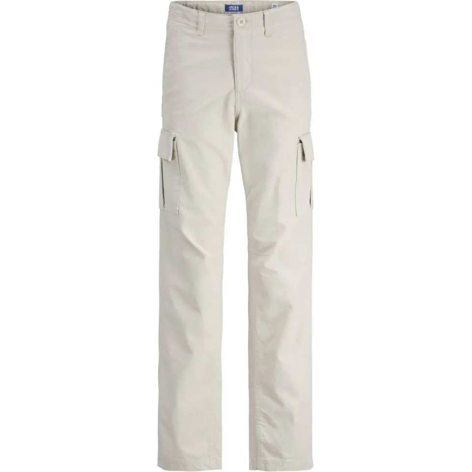 Jack & Jones JPSTKANE relaxed cargobroek ecru, foto 2