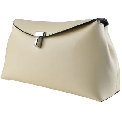 Totême T-Lock clutch beige, foto 2