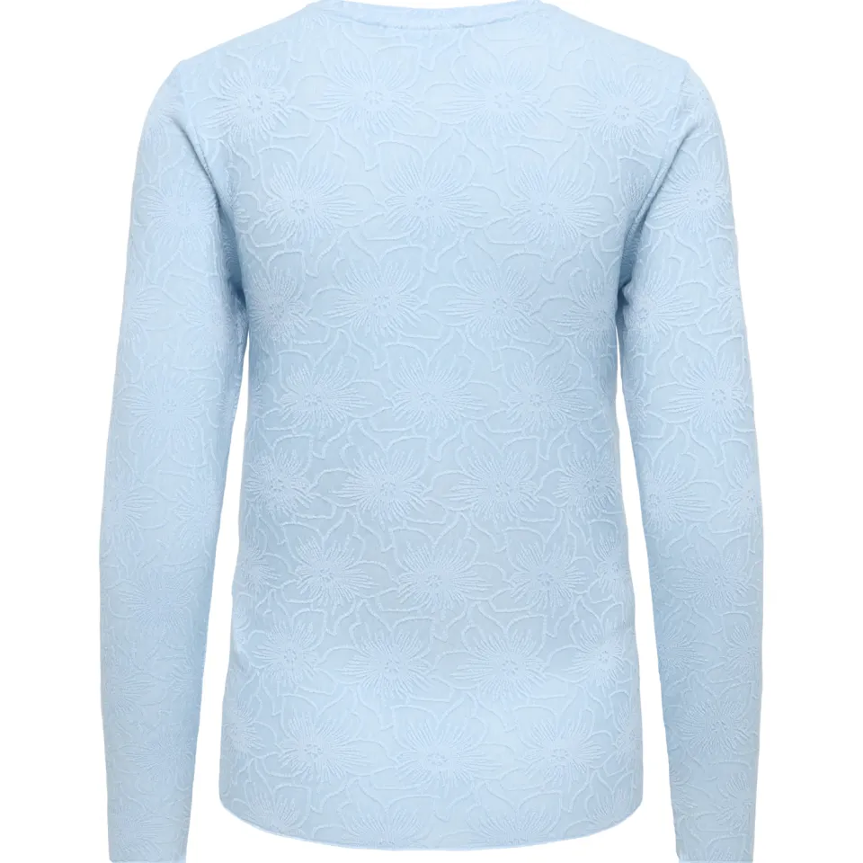 Only Maternity zwangerschaps longsleeve lichtblauw, foto 2