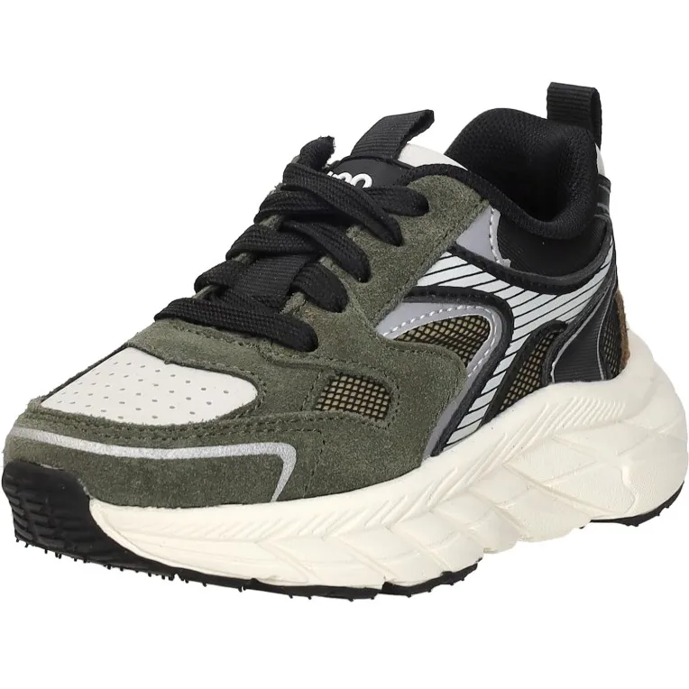 Keq lage sneakers groen, foto 3