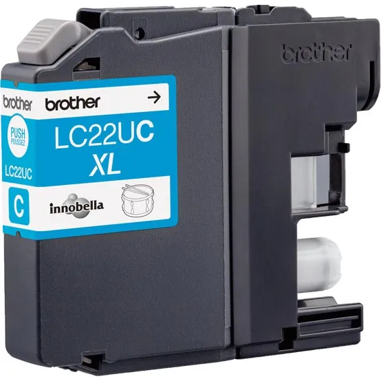 Brother LC-22UC Cyaan inktcartridge