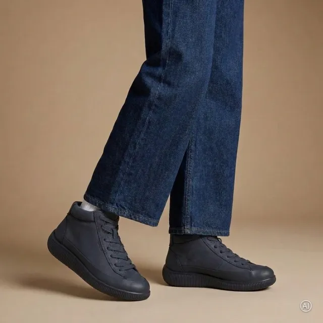 Ecco Soft Zero W veterboot blauw, foto 5