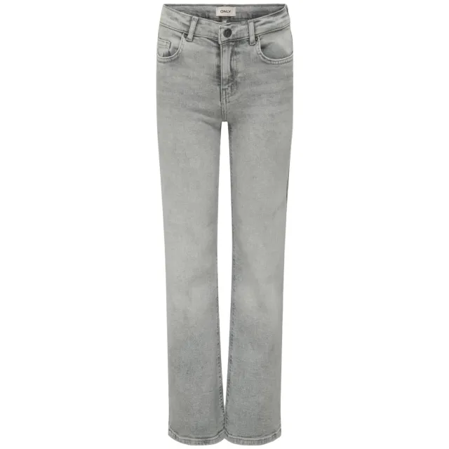 Only KIDS ONLY GIRL wide leg high waist jeans grey denim