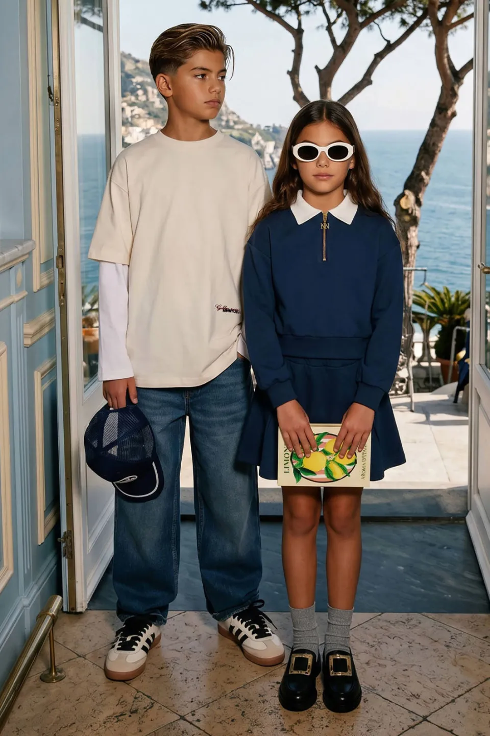 NIK&NIK sweater - donkerblauw, foto 4