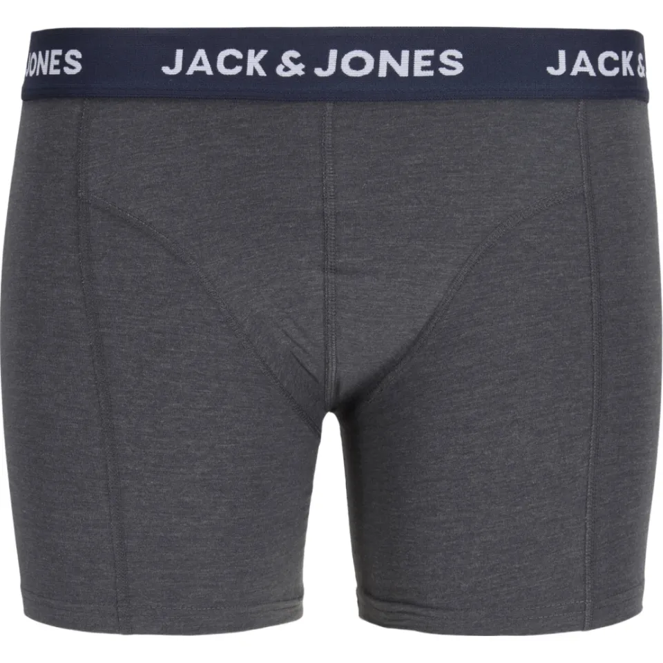 Jack & Jones Clamp boxershorts donkergroen/grijs/zwart, foto 3