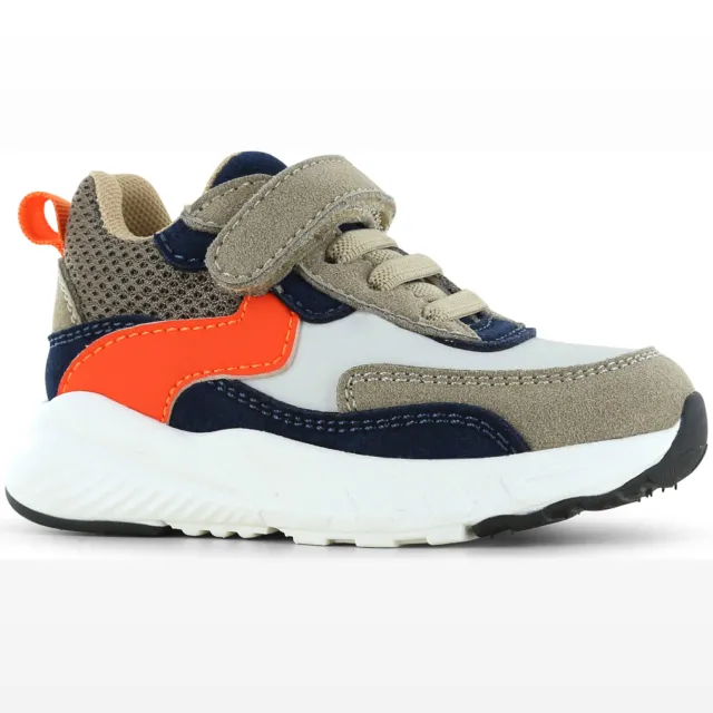 Go Banana's sneakers - taupe/blauw/oranje, foto 2