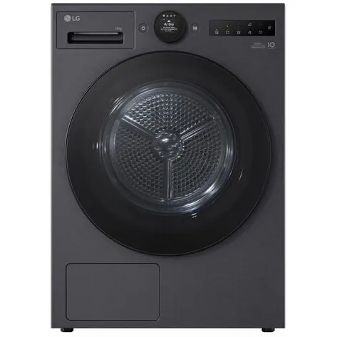 LG RT10X8B Warmtepompdroger Zwart
