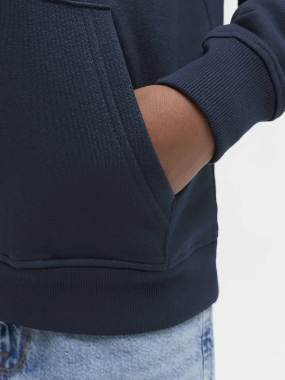 Jack & Jones JUNIOR hoodie donkerblauw, foto 5