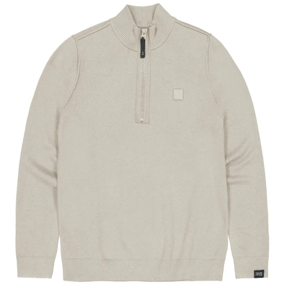 Butcher of Blue regular fit gebreide trui met wol - lt. sand, foto 2