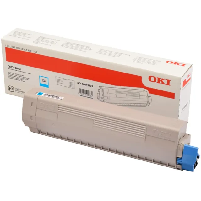 Oki toner cyaan, 10000 pagina's